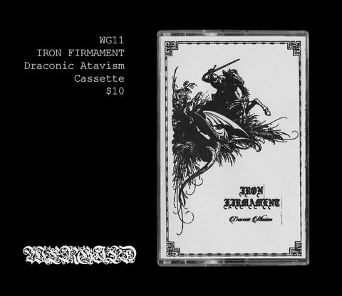 IRON FIRMAMENT - DRACONIC ATAVISM - Cassette
