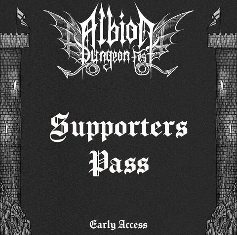 Albion Dungeon Fest 2026 - Early Bird ticket - Supporters Pass