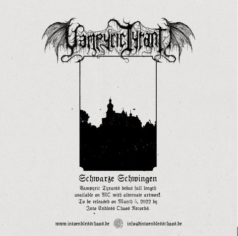 VAMPYRIC TYRANT - Schwarze Schwingen - Cassette