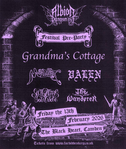 Albion Dungeon Fest 2026 - Pre-party ticket