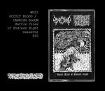 OCCULT BLOOD / CARRION BLOOM - Split - Cassette